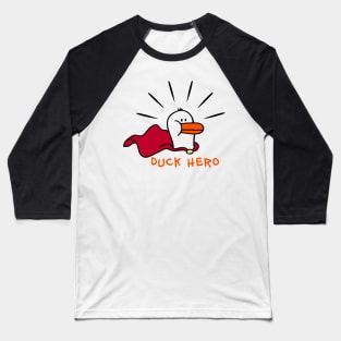 Duck Hero Baseball T-Shirt